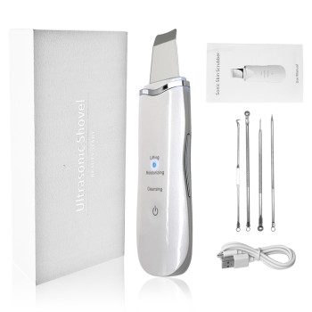 اسکرابر اولتراسونیک ۳ کاره اسپری‌دار | پاکسازی عمیق منافذ